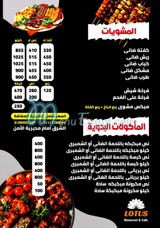 رقم لوتس  سوهاج مصر