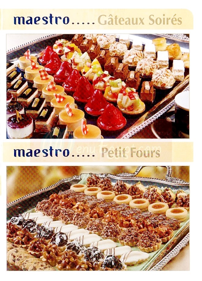 Maestro menu Egypt