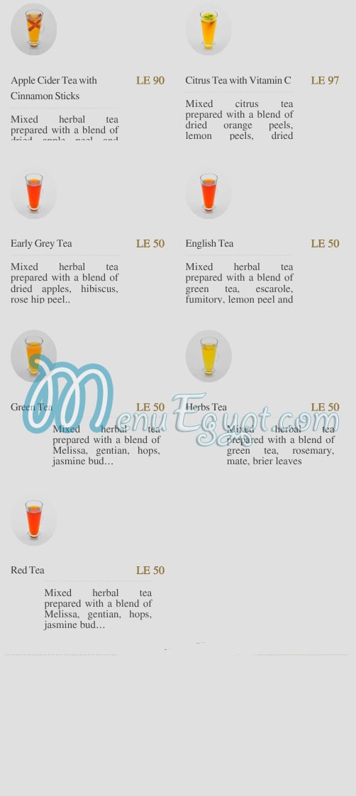 منيو مادو مصر 5