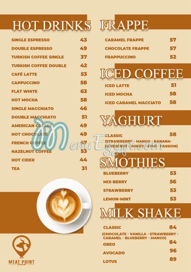 Meat Point menu Egypt 3