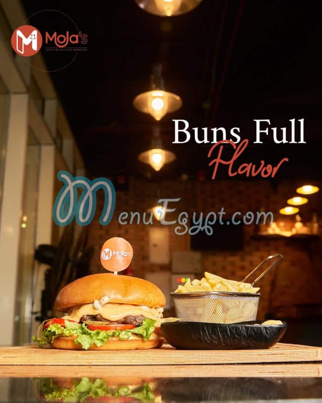 Mola's delivery menu