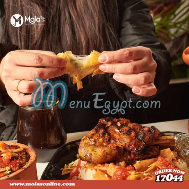 Mola's menu Egypt 1