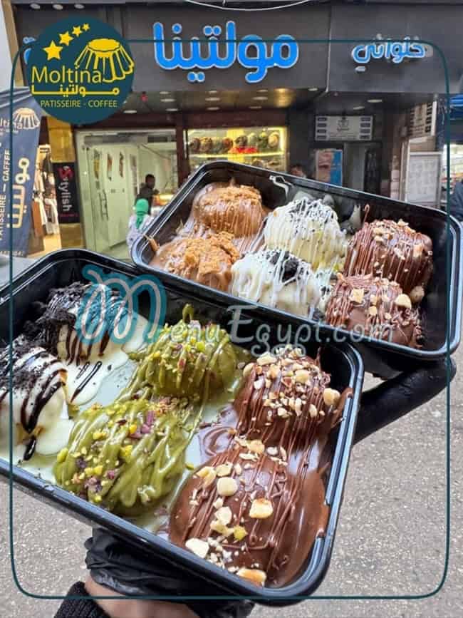 Moltina menu Egypt