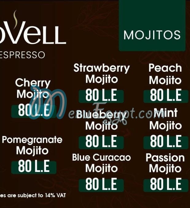 Novell menu Egypt 10