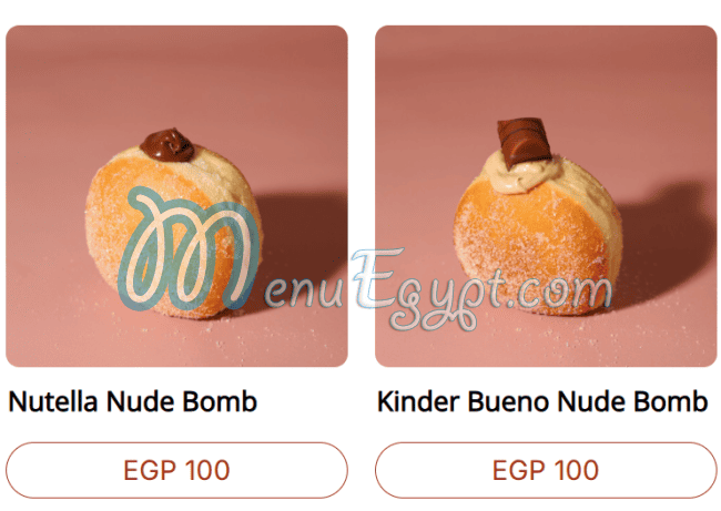 Nude Bakery menu Egypt 12