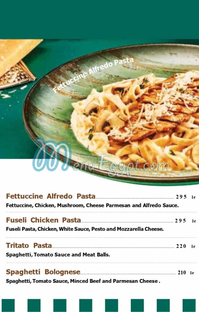 Octa Cafe menu Egypt 6