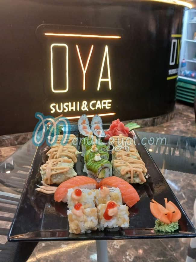 OYA sushi menu