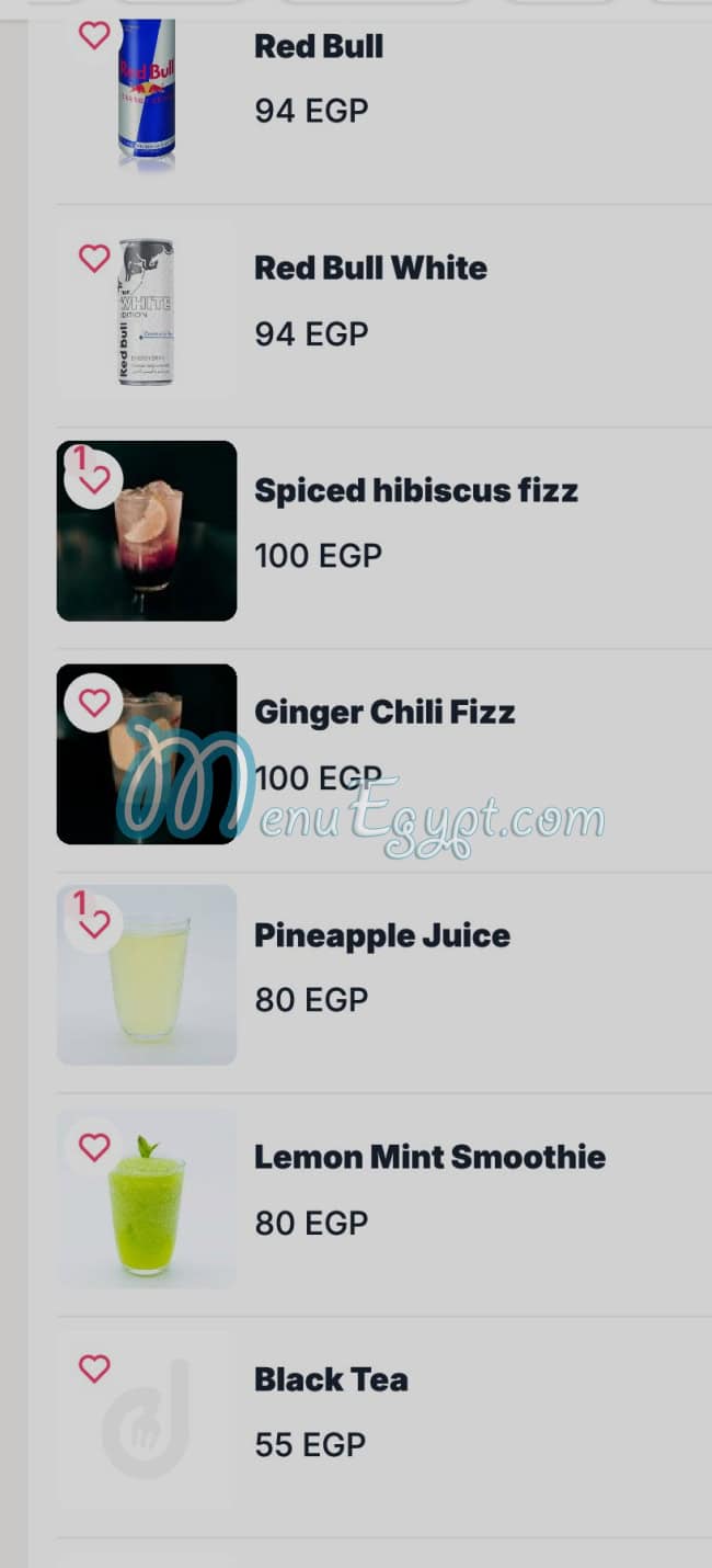 Pao Pao menu Egypt 7