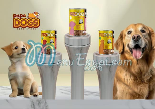 بابا دوجز مصر منيو بالعربى