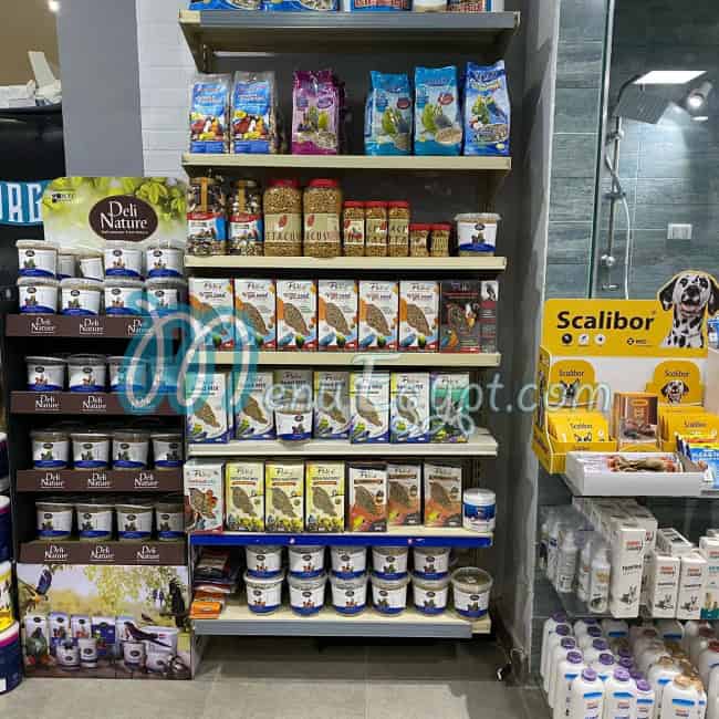 Pets Club delivery menu