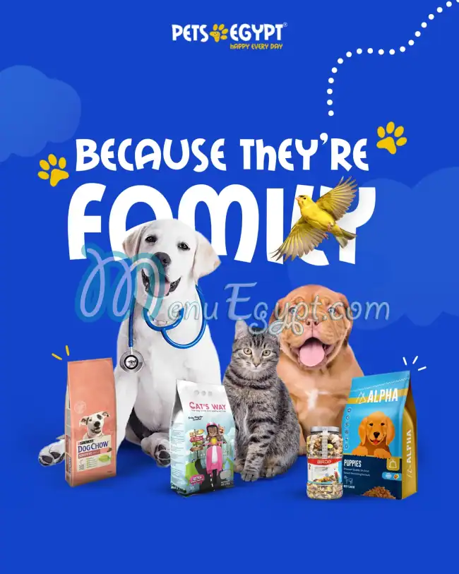 Pets Egypt menu Egypt 2