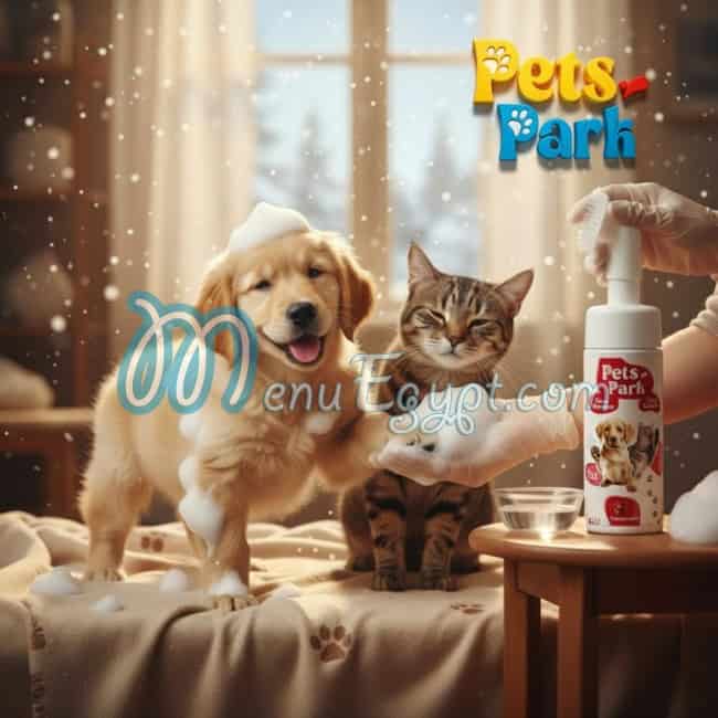 Pets Park menu Egypt