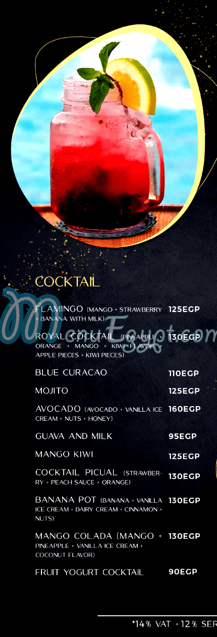 Picual delivery menu