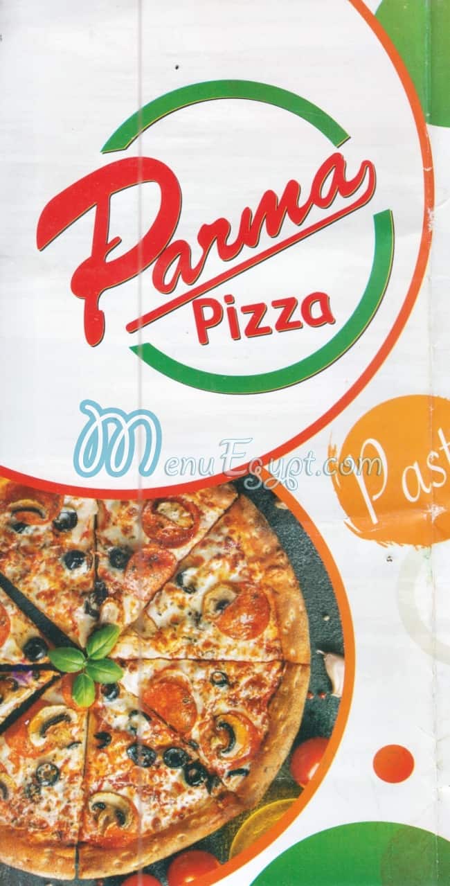 pizaa parma menu