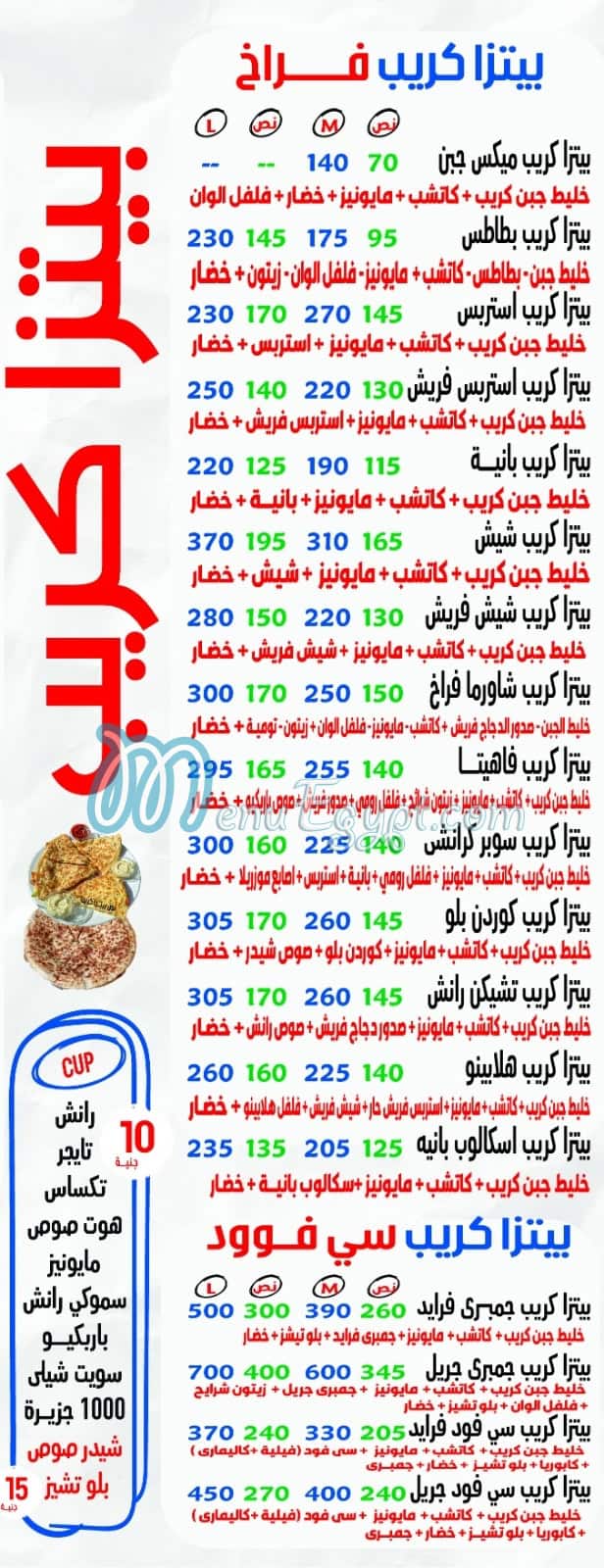 رقم بيتزا الثوره مصر