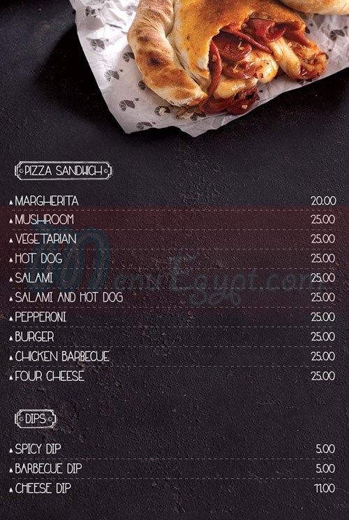 Pizza Labomba menu