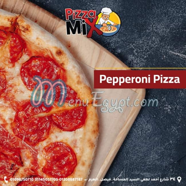 Pizza mix online menu
