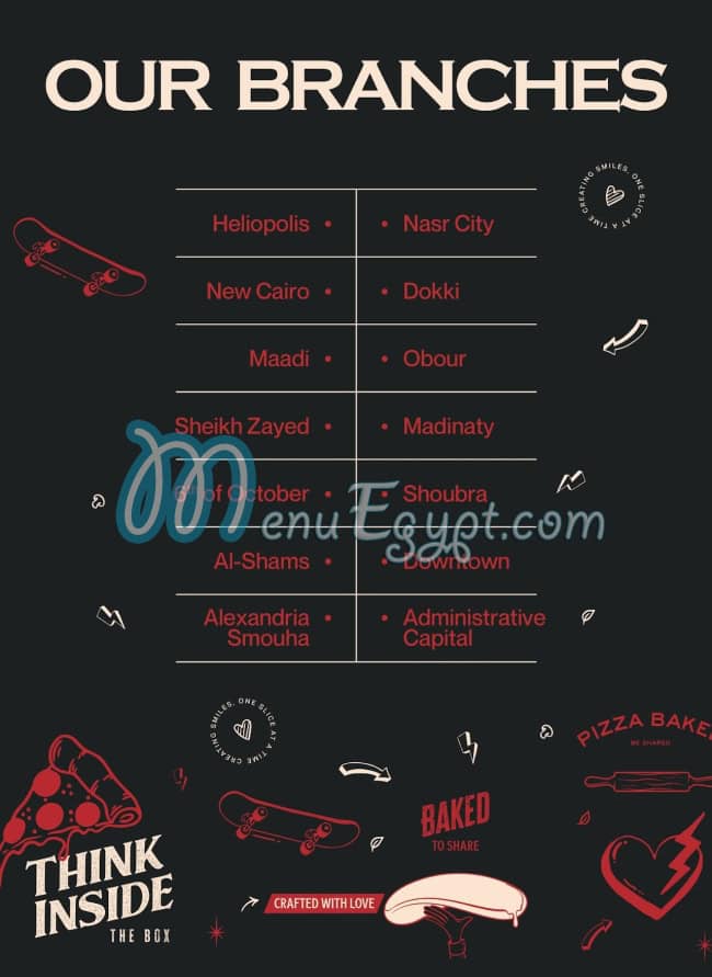 Primos Pizza menu Egypt 2