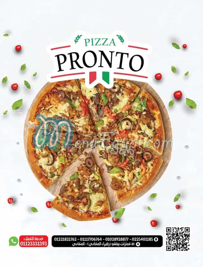 Pronto Pizza menu Egypt 4
