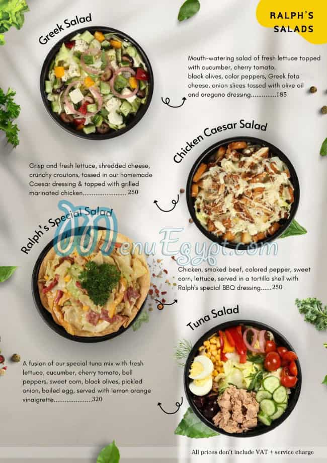 منيو رالفز جيرمان بيكري مصر 3