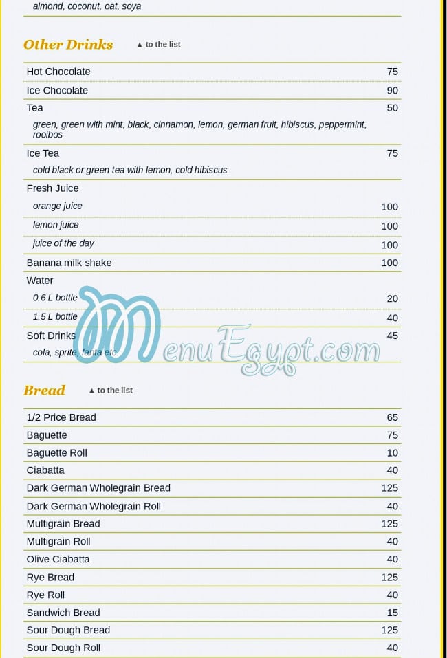 Ralphs German Bakery delivery menu