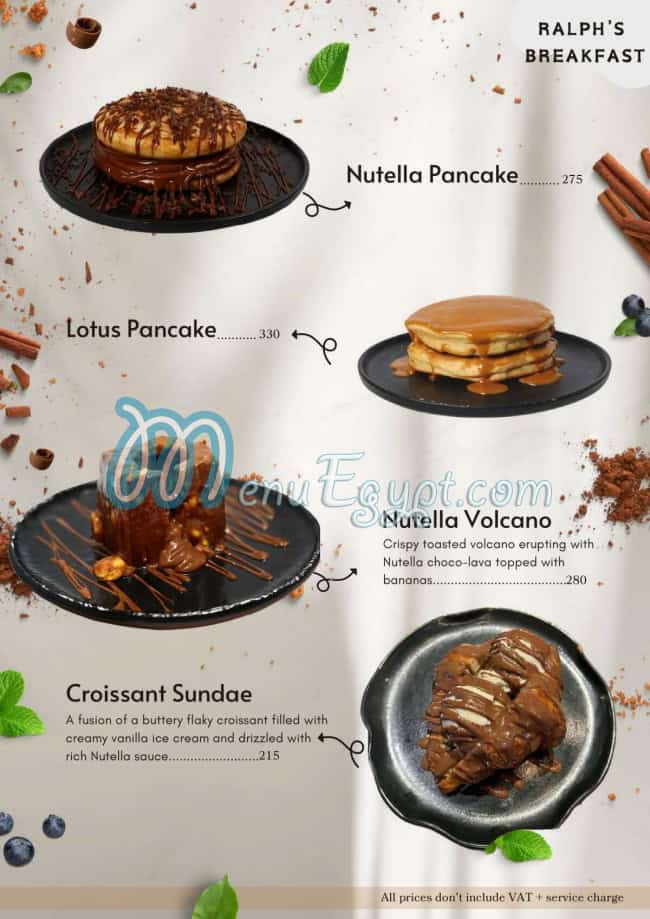 رالفز جيرمان بيكري منيو