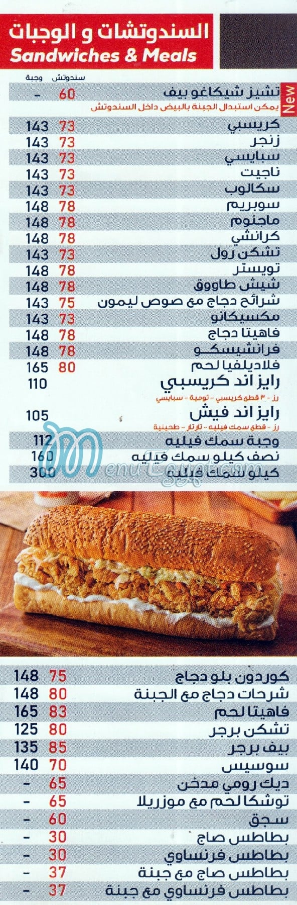 Rosto El Sheikh Zayed menu Egypt 7