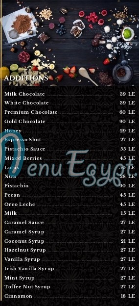 Süss menu Egypt 7