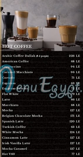 Süss menu Egypt 10