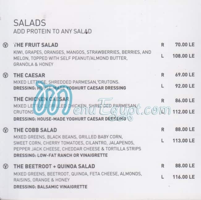 Self Health House menu Egypt