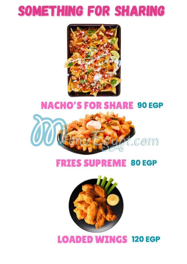 Shake N Cake menu Egypt 6