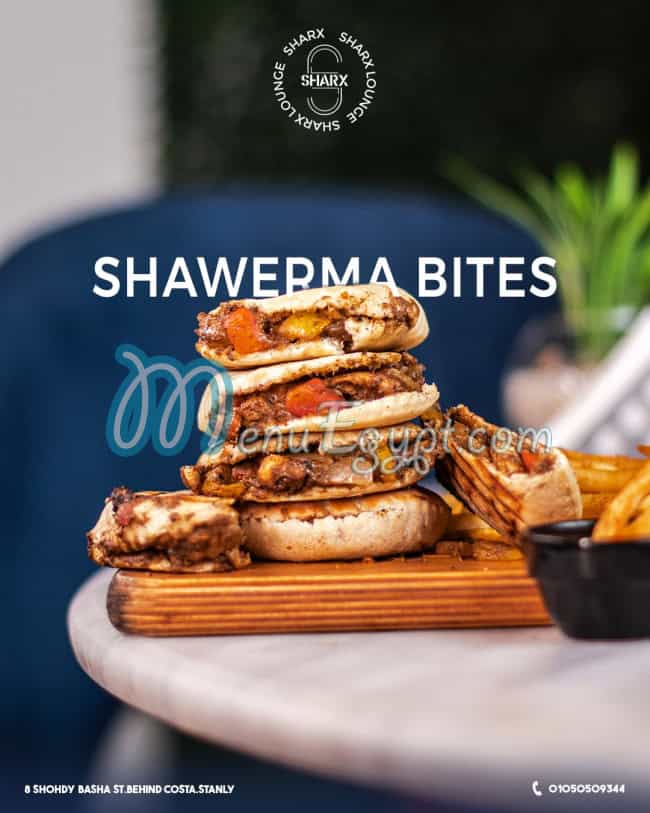 Sharx Lounge menu Egypt 1
