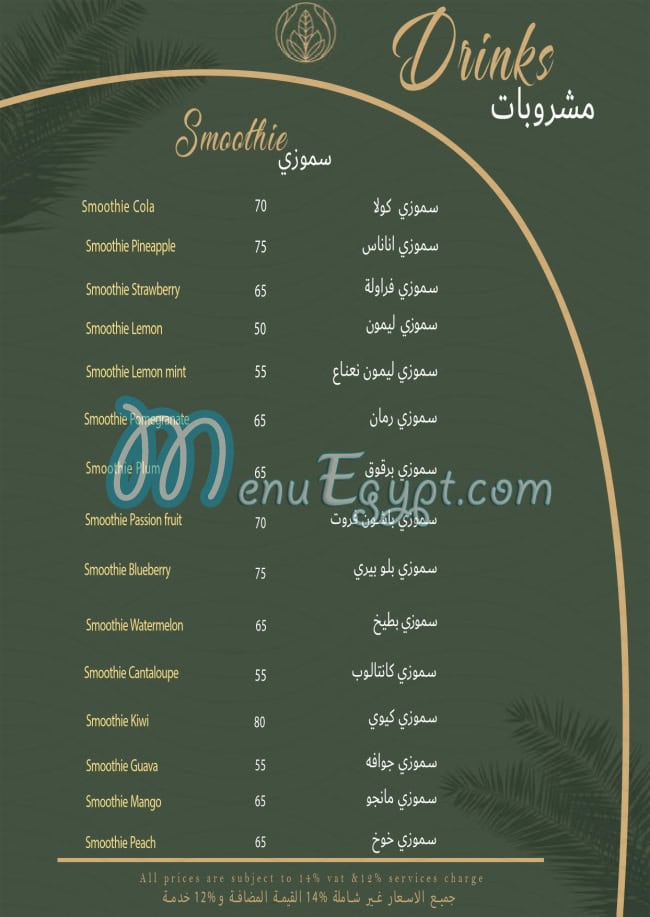 Shay Belemon menu Egypt 13