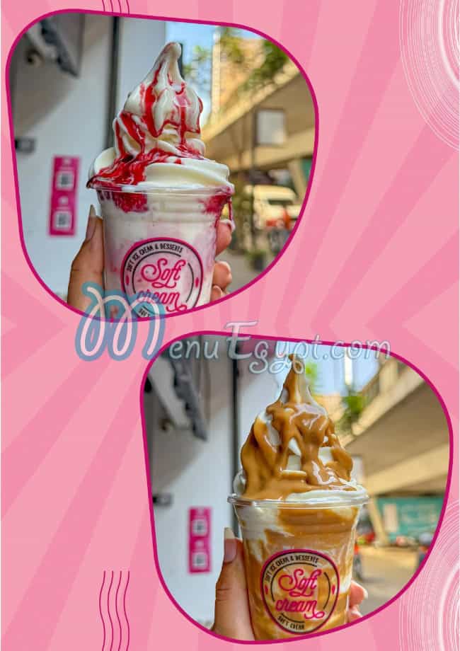 Soft Cream menu Egypt 8