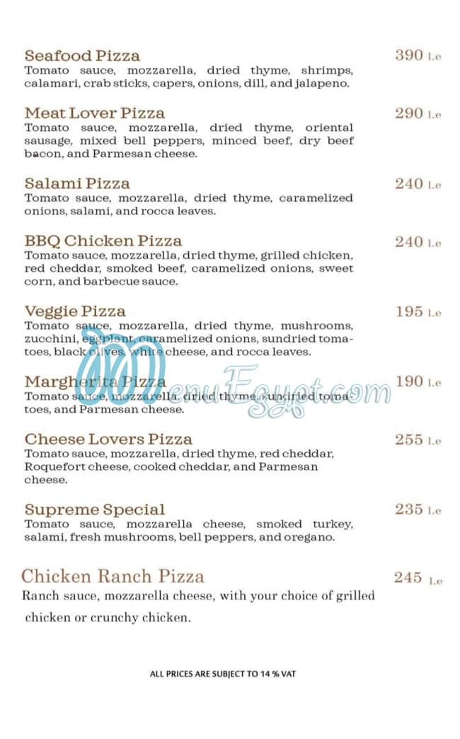 Supreme Cafe menu Egypt 5
