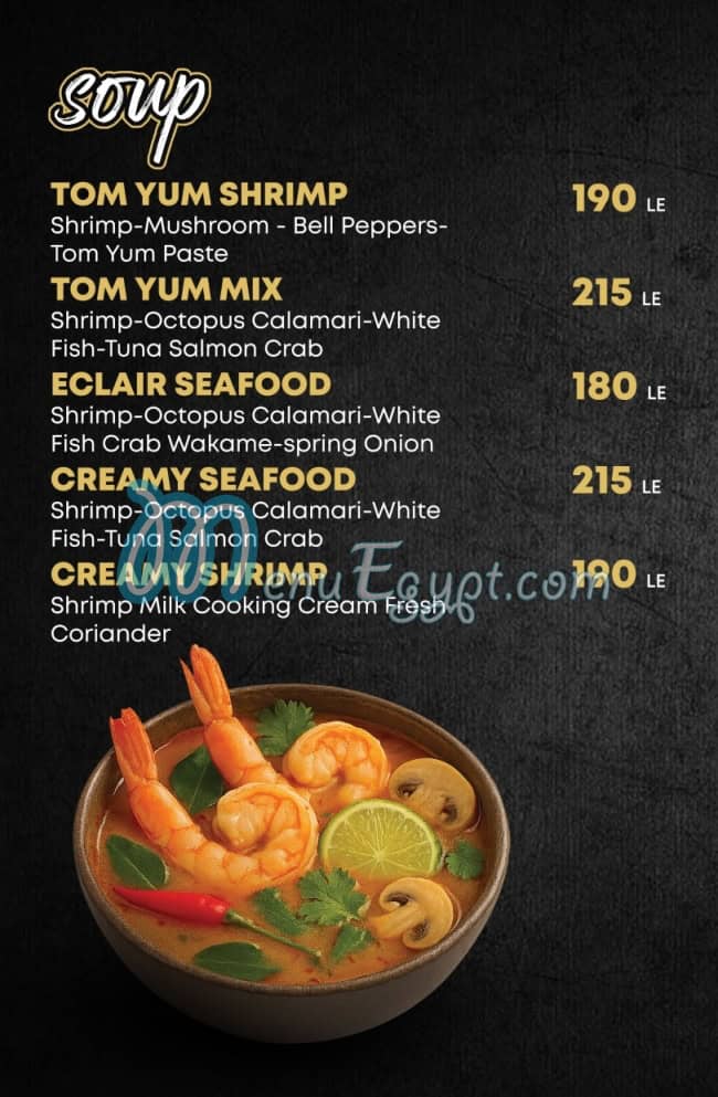 Sushi 9 menu