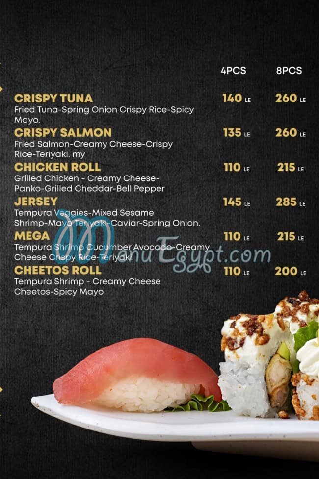 Sushi 9 menu Egypt 7