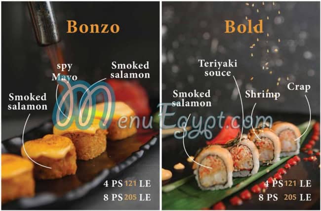 Sushi Bay menu Egypt 11