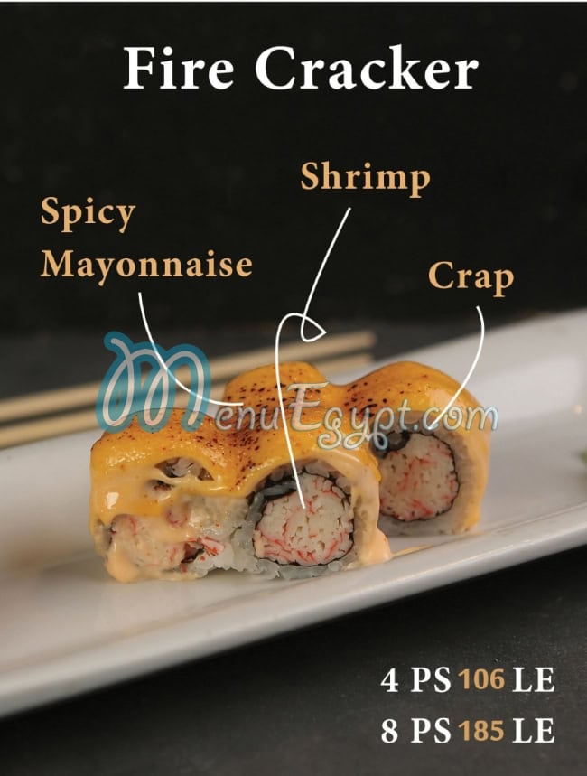 Sushi Bay menu Egypt 13