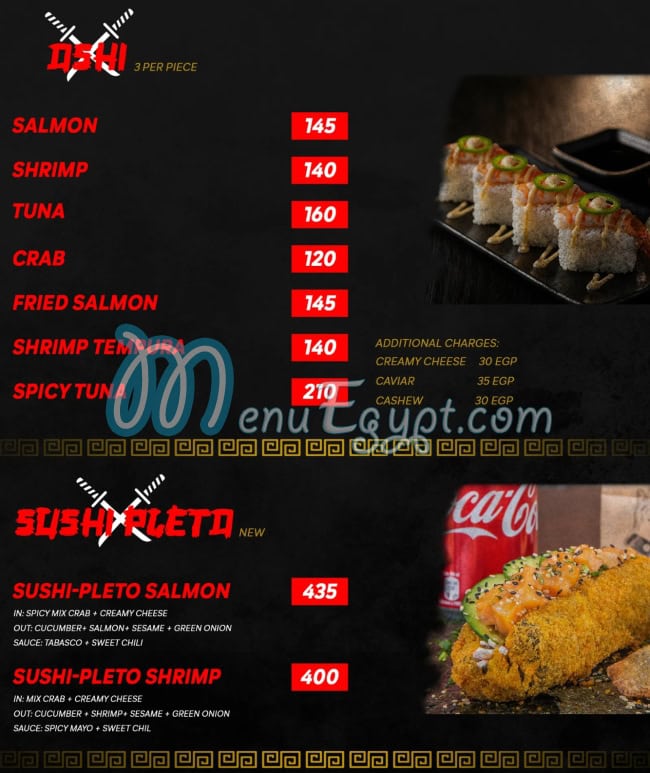 Sushi  Kingdom delivery menu