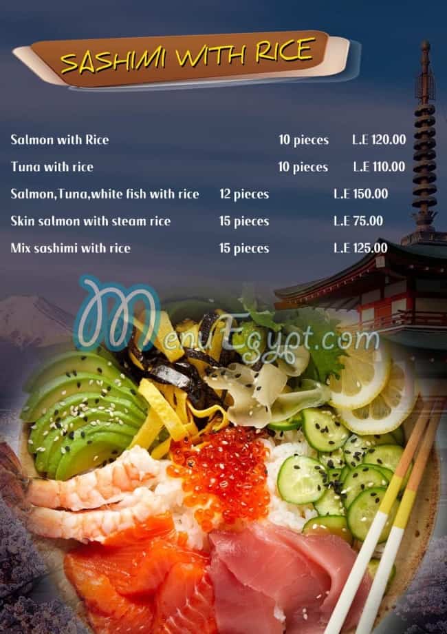 Sushi Yaki menu Egypt 6