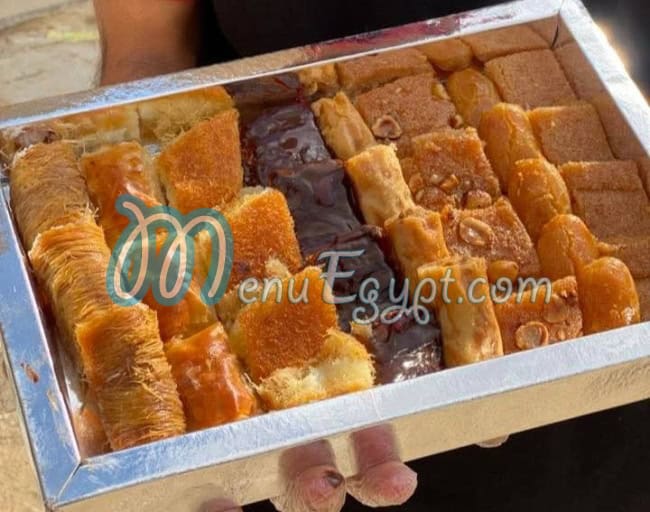 منيو مملكة الحلويات السورية مصر