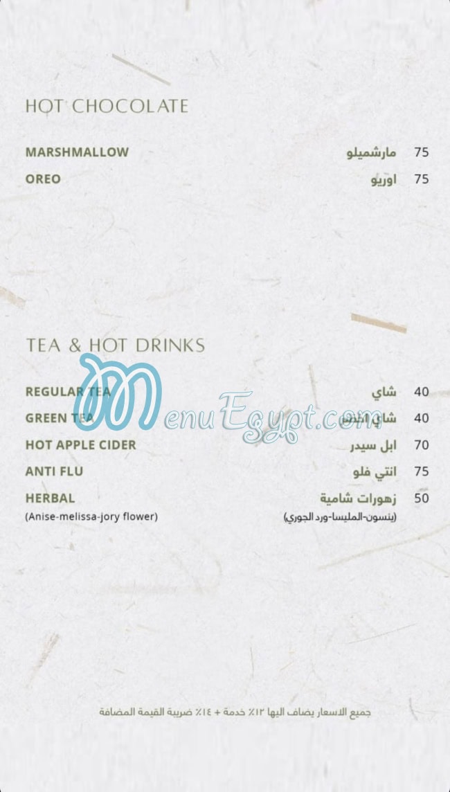 Taboon menu Egypt 11