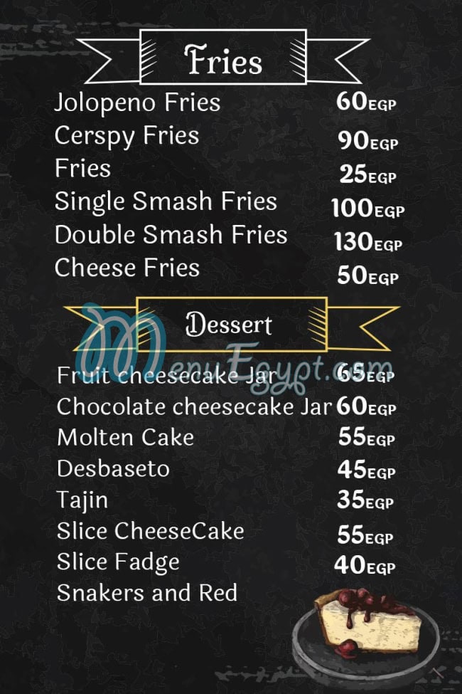 The Cheese Country menu