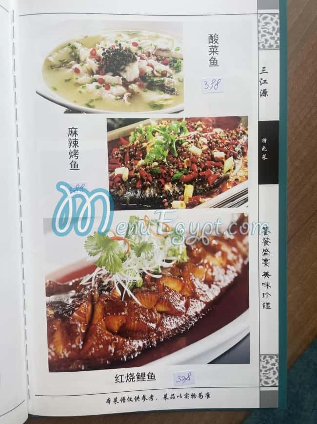 The Chinese Muslim menu Egypt 8