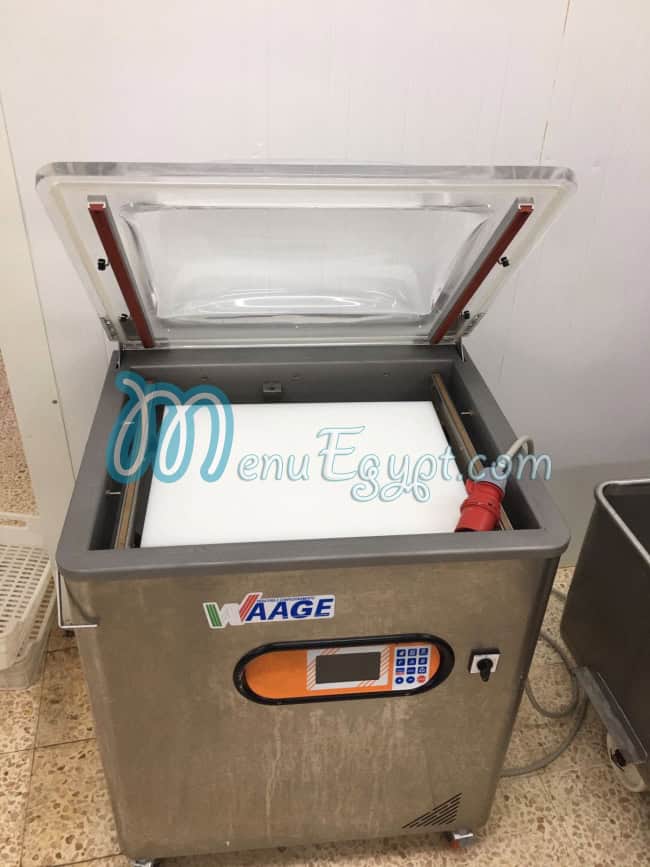 Vacuum packaging machines menu prices