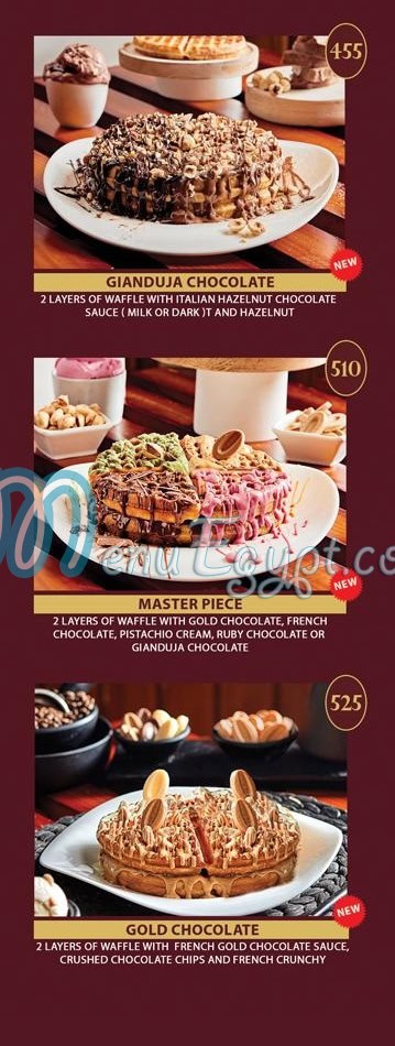 Waffle Tone menu Egypt 4