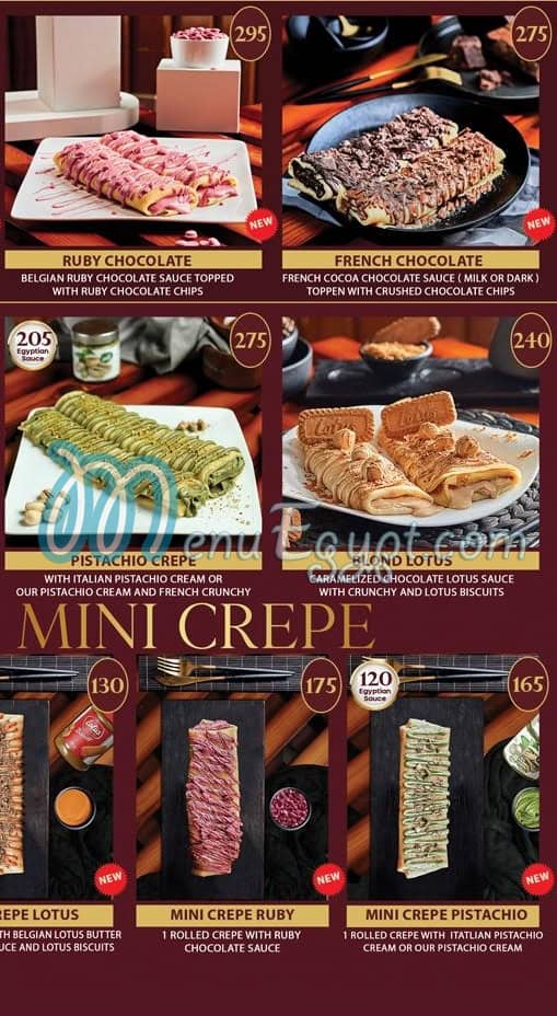 Waffle Tone menu Egypt 6