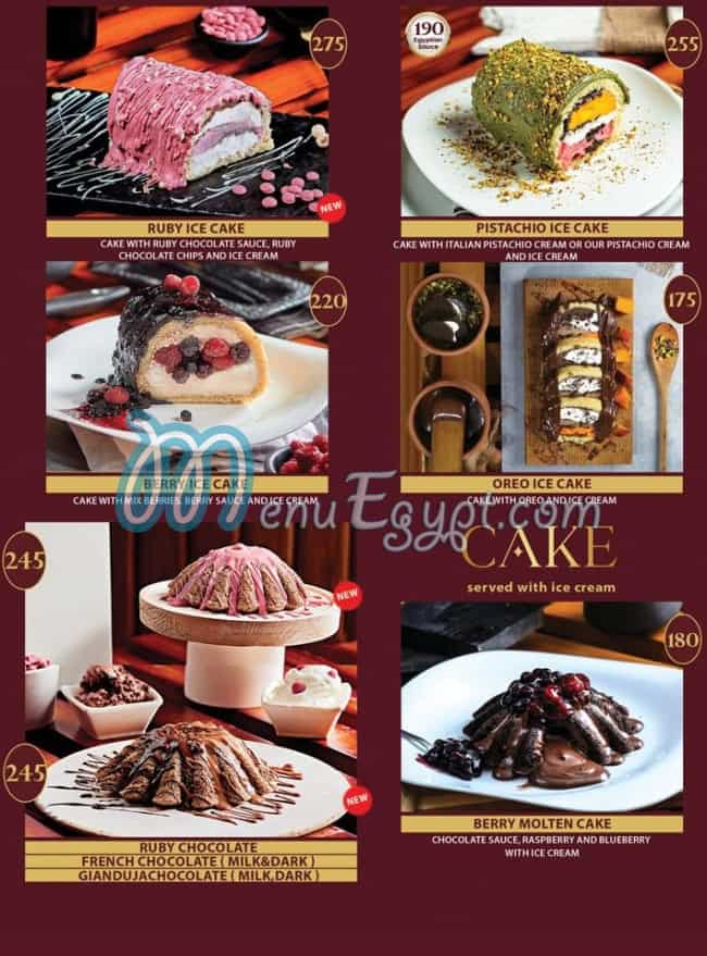 Waffle Tone menu Egypt 9