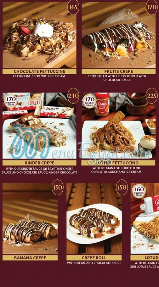 Waffle Tone menu Egypt 13